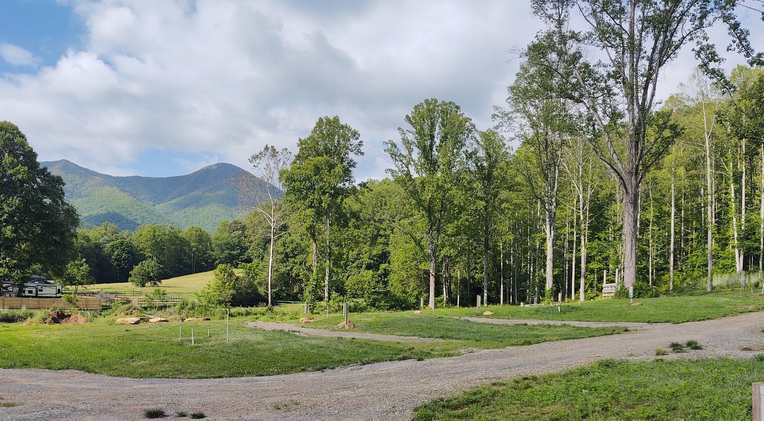 Mountain view with Mt. Pisgah in background